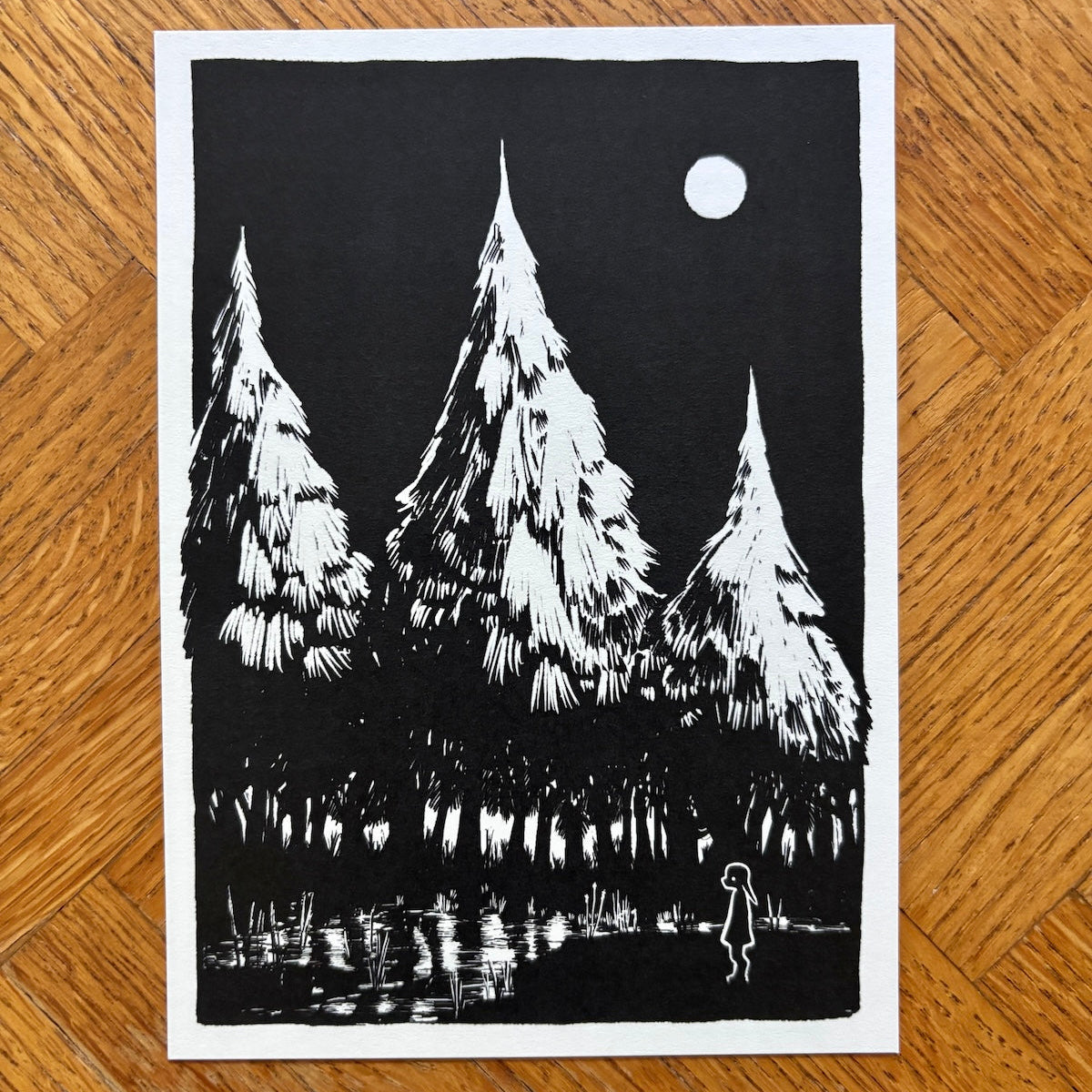 "Goblin Moon" Art Print