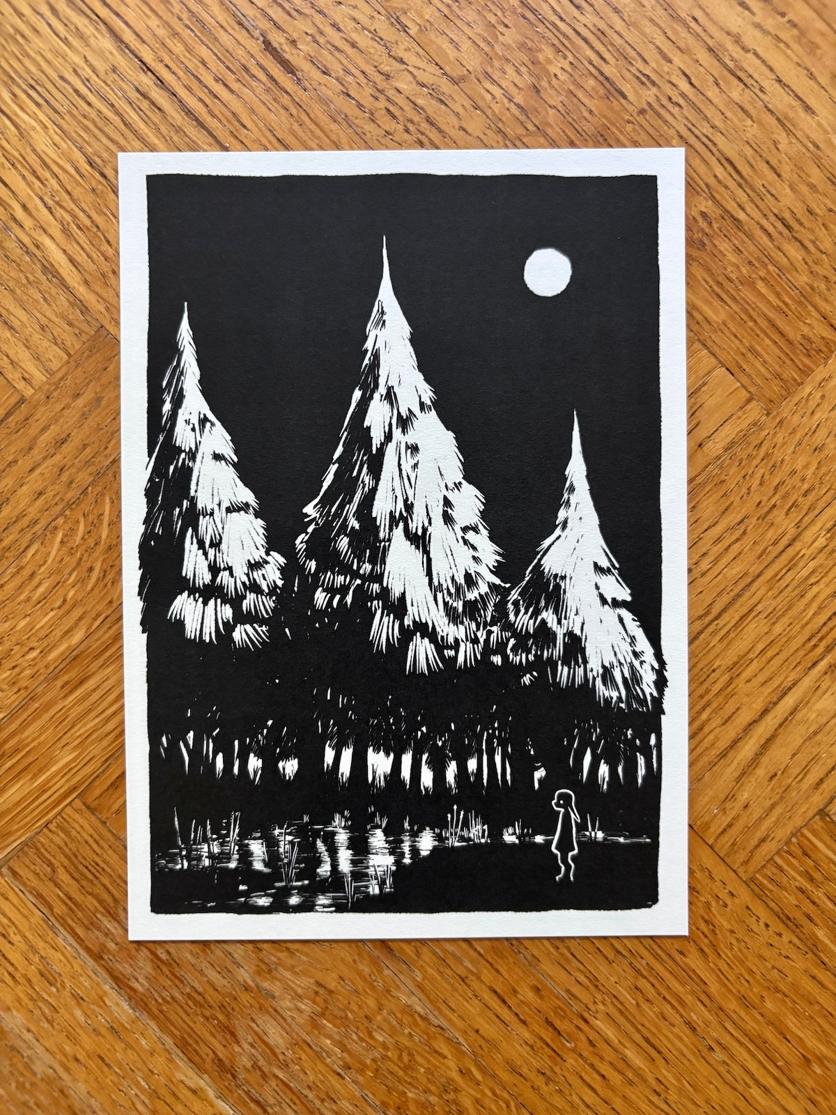 "Goblin Moon" Art Print (5x7")