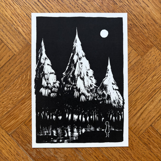 "Goblin Moon" Art Print